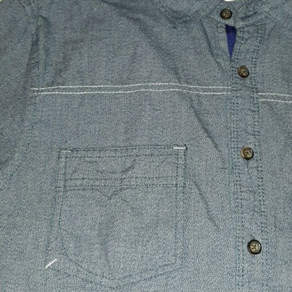 Paper Denim & Cloth Button Up Long Sleeve Shirt Lg‎ - Picture 3 of 8